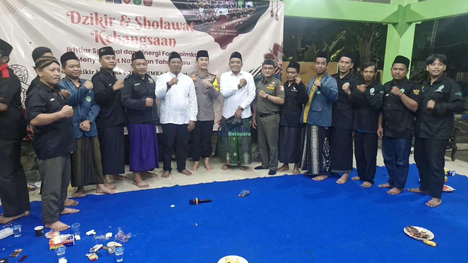 DZIKIR DAN SHOLAWAT.KEBANGSAAN DIGELAR OLEH PEMUDA PANCASILA PAC TAMAN,JELANG AHKIR TAHUN 2025